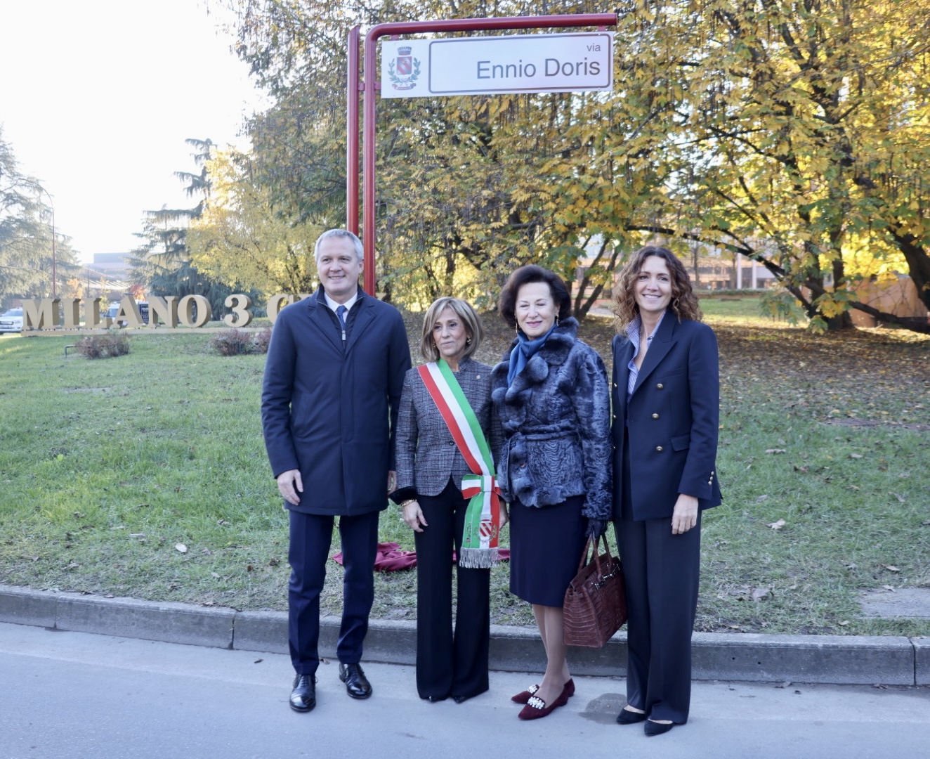 Una via in memoria di Ennio Doris